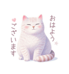 小さなハートと猫スタンプ（個別スタンプ：2）