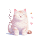 小さなハートと猫スタンプ（個別スタンプ：15）