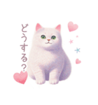 小さなハートと猫スタンプ（個別スタンプ：38）