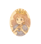 星のお姫様（個別スタンプ：1）