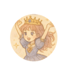 星のお姫様（個別スタンプ：5）
