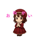 アンティークなロリ（個別スタンプ：4）