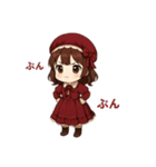 アンティークなロリ（個別スタンプ：8）