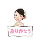 けいこのほんわかにがおえスタンプ（個別スタンプ：3）