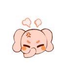 ピーチエレファント（個別スタンプ：5）