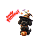 ハッピーハロウィン犬！（個別スタンプ：4）