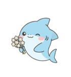 春夏秋冬のサメ達（個別スタンプ：7）