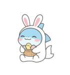 春夏秋冬のサメ達（個別スタンプ：9）
