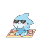 春夏秋冬のサメ達（個別スタンプ：14）