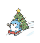 春夏秋冬のサメ達（個別スタンプ：34）