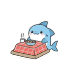 春夏秋冬のサメ達（個別スタンプ：37）