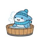 春夏秋冬のサメ達（個別スタンプ：40）