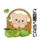 癒しを運ぶくまさん ♡ ほっこり秋（個別スタンプ：35）