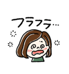 毎日頑張るボブガール（個別スタンプ：36）