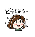 毎日頑張るボブガール（個別スタンプ：38）