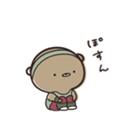 くまのぽんこつのゆるゆるダイエット（個別スタンプ：2）