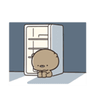 くまのぽんこつのゆるゆるダイエット（個別スタンプ：17）