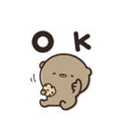 くまのぽんこつのゆるゆるダイエット（個別スタンプ：22）