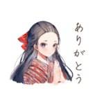 大正女学生の秋★和レトロ日常（個別スタンプ：3）