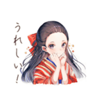 大正女学生の秋★和レトロ日常（個別スタンプ：14）
