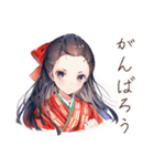 大正女学生の秋★和レトロ日常（個別スタンプ：18）