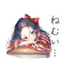 大正女学生の秋★和レトロ日常（個別スタンプ：28）