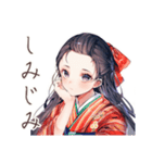 大正女学生の秋★和レトロ日常（個別スタンプ：29）