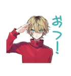 ヤンキーめなジャージ男子の秋★（個別スタンプ：26）
