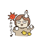 むろんの日常 まんがスタンプ（個別スタンプ：1）