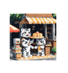 ホワイトタイガーの新日常9（個別スタンプ：27）