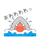 日常的な、さめさん。（個別スタンプ：14）