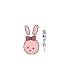 傷つけず断るうさぎちゃんスタンプ（個別スタンプ：12）