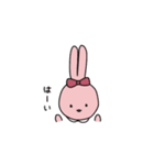 傷つけず断るうさぎちゃんスタンプ（個別スタンプ：23）