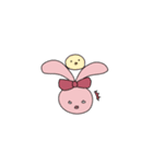 傷つけず断るうさぎちゃんスタンプ（個別スタンプ：33）