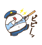 デブくま（ふとっちょ警察）（個別スタンプ：8）
