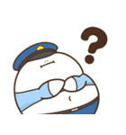 デブくま（ふとっちょ警察）（個別スタンプ：18）