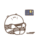デブくま（ふとっちょ警察）（個別スタンプ：36）