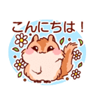 【シマリス】ララミーのスタンプ3（個別スタンプ：1）