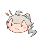 表情だけでいいやって子（個別スタンプ：6）