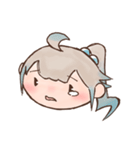 表情だけでいいやって子（個別スタンプ：13）
