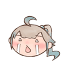 表情だけでいいやって子（個別スタンプ：14）