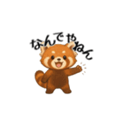 ちょっと関西弁のレッサーパンダ（個別スタンプ：13）