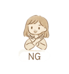 ゆるちゃとふわちゃんの日常会話（個別スタンプ：11）