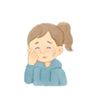 パーカーGALのきもち（個別スタンプ：5）
