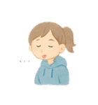 パーカーGALのきもち（個別スタンプ：11）