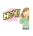 パーカーGALのきもち（個別スタンプ：39）