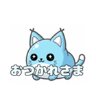 風船ねこちゃんスタンプ（個別スタンプ：3）