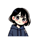 おっとり彼と彼女のスタンプ（個別スタンプ：19）