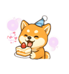 まめ柴ちゃん③（個別スタンプ：33）