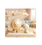 [Happy Birthday 専用]イエロー系（個別スタンプ：4）